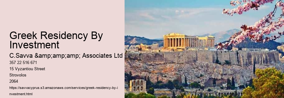 Greek Residency By Investment